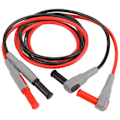 Miniatyrbillede 4 af 8: Multimeter testledninger Kit Messing PVC PA Slidstærkt Bærbar 4 mm stik Præcis aflæsning Elektroniske testledninger Kit
