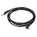 Miniatyrbild 1 av 8: Vinkel USB2.0-kabel, hane till mini-USB hane, 90 grader, för hårddisk, datortillbehör, höger sväng
