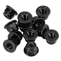Pikkukuva 4 / 8: 12 kpl. Luistamattomat pultit 4 mm lukitusmutterille Axial Traxxas TRX4 TRX6 SCX10 1/10 RC-mallin autolle (musta)