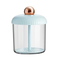Miniatyrbild 1 av 5: Face Foam Maker Portable Cleansing Foaming Cup Återanvändbar Whip Bubble Maker för resor Blåguld