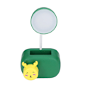 Miniatyrbilde 8 av 8: Bordlampe Mørkegrønn Kompakt Bærbar Sammenleggbar Praktisk Justerbar Fleksibel Belysningstilbehør for Camping Reise