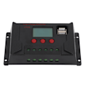 Miniatyrbild 1 av 8: LCD PWM Solcellsladdningsregulator 12V 24V Automatisk Identifiering Solcellsladdningsregulator