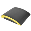 Miniatyrbilde 1 av 8: Bærbar Fitness Sit Up Pad Matte Midjetrener Treningsutstyr Svart&Gul
