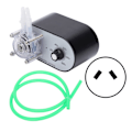 Miniatyrbillede 1 af 8: Peristaltisk pumpe enkelt hoved høj flow til eksperimenter 114-500 ml/min AC100-240VAU Stik