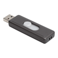 Miniatyrbillede 4 af 8: U Disk PushPull USB2.0 Hukommelse Bil Flash Drev Metal Gave Computertilbehør Grå(128GB )