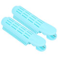 Miniatyrbillede 3 af 8: 2 stk Hårklemmer Hår Volumgivende Curling Roller Naturligt Fluffy Hårklemme Styling Tool Blå