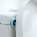Miniatyrbilde 3 av 3: Tegnet Dørhåndtak Stopper Støtfanger Buffer Veggbeskyttelse Dørknapp Crash Pad Selvklebende Design for Hjem Sneglemønster