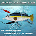 Miniatyrbild 4 av 8: Elektriskt bete Simning Robotsegment Fiskedrag USB Laddning Simbete