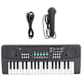 Miniatyrbillede 1 af 8: Bærbar elektronisk klaver Multifunktionelt klavermikrofon Babymusik Legetøj 430A1 engelsk version (37 tangenter)