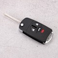 Miniatyrbillede 4 af 8: 3+1 Knaps Folding Fjernbetjening Flip Shell Nøgleholder Cover Passer til Mitsubishi 2007-2010 Eclipse