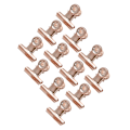 Miniatyrbild 5 av 8: 12st Curve C Nagelförlängningsklämmor Nagelklämma Filklämma NagelkonsttillbehörRose Gold