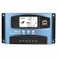 Pikkukuva 1 / 8: MPPT 100A Aurinkoenergian Lataussäädin Kaksois-USB LCD-näyttö 12V 24V