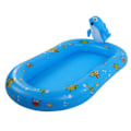 Miniatyrbillede 5 af 8: Oppustelig børnepool Tyk PVC Søde fiske mønstre Sprinkler Sommerpool Legetøj til udendørs brug