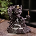 Miniatyrbillede 2 af 8: Keramisk kinesisk gunstig drage Backflow røgelsesbrænder