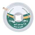 Pikkukuva 8 / 8: Juotinauha, kupari, matala jäännös, juotteenpoisto, punottu, 1,5 metriä, 3,0 mm (3015A)