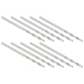 Miniatyrbillede 3 af 8: 10 stk spiralborr lille lige skaft perleborrborrmaskine Hardware 1,75 mm