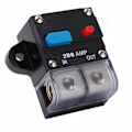 Miniatyrbillede 7 af 8: 12-42 VDC Heavy Duty Bil Auto Reset Inline Kredsløbsafbryder Selvgenoprettende Sikring (200A)