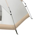 Miniatyrbild 7 av 8: Enkelt pop up-tält Soltätt Regntätt Stark stabilitet Automatiskt snabböppnat tält för utomhuscamping Vit Enkellager 2-sits