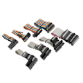 Miniatyrbillede 4 af 8: 8 stk. ECU Programmer Chip Tuning Tool Fuldt Kabel Sæt Slidstærkt Stabil Ydeevne til KTAG V7.020 V2.25 Rød PCB