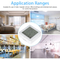 Miniatyrbillede 7 af 8: Vægmonteret programmerbar LCD-skærm Digital elektrisk varmetermostat Rumtemperaturregulator