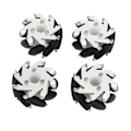 Pikkukuva 5 / 8: 4 kpl 60 mm omnipyöriä, alumiiniseos, omnipyöräsetti, 2 vasenta, 2 oikeaa, 14159