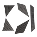 Miniatyrbilde 4 av 8: 5 stk UTV Front Face Panel Trim Karbonfiberutskifting for Polaris RZR PRO XP 2021 og fremover