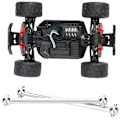 Miniatyrbilde 4 av 8: 2 stk Drivakselutskiftningstilbehør Passer for HS 18301 18302 18311 18312 1/18 RC-bil