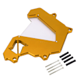 Miniatyrbilde 3 av 8: Motorsykkel Foran Tannhjul Vakt Plate CNC Aluminium Legering Utbytting for NINJA1000 2014‑2017 Gull