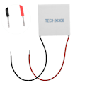 Pikkukuva 8 / 8: Termoelektrinen jäähdytyslevy Puoliohjainjäähdytin Jäähdytyselementti TEC1-26306 50 x 50 mm 24V 6A