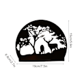 Miniatyrbild 8 av 8: Ljushållare Elephant Look Slitstark dekorativ ljushållare för hemmet