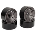 Pikkukuva 3 / 8: 4 kpl 1,9 tuuman RC-vanteet Universal Fit Vahva tuki 8-puolainen vanteiden sarja Axial SCX10 II SCX10 III Titanium