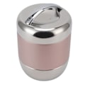 Miniatyrbilde 8 av 8: 1,5L Termisk matbeholder i rustfritt stål, flerlags lekkassikre isolerte lunsjbokser med tetningslokk for arbeid Rose Gold