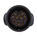 Miniatyrbilde 4 av 8: 12V 13-polet LED-lys ledningskabel krets pluggkontakt tester for kjøretøy tilhenger tilhengerfeste sleping