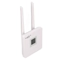 Miniatyrbillede 7 af 8: 4G LTE CPE-router 150 Mbps DC 12V 1A 50 til 60Hz RJ45-interface 4G trådløs router med 1,44-tommer smart LCD-skærm AC 110‑240V EU-stik