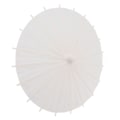 Pikkukuva 6 / 8: Lasten paperi sateenvarjo bambu ja paperi kiinalainen tyyli Elegantti valkoinen DIY paperi sateenvarjot koristeluun 28cm/11in