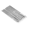 Miniatyrbilde 8 av 8: 10 stk. Symaskinnåler Slitesterkt Stål Burr Fri Broderimaskinnålsett for GK9 Hjem 5cm 230