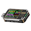 Miniatyrbilde 3 av 8: USB Voltmeter Amperemeter Fargeskjerm Digital USB Tester PD Trigger Voltmetre for industri Uten Bluetooth