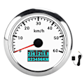 Miniatyrbild 1 av 8: 3-i-1 GPS-hastighetsmätare 60 km/h Hastighetsmätare COG Trip Total körsträcka för marin båtbil lastbil
