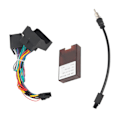 Miniatyrbillede 4 af 8: Bilstrømkabel Audio Kabelnet Adapter med Canbus Box Udskiftning til F30/F10/X5/E46/E39/E53