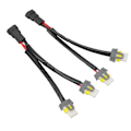 Pikkukuva 6 / 8: 2 kpl 9005 9006 Uros-H8 H9 H11 Naaras-Liitäntäjohdot Kuorma-auton LED-Johtojohdolle