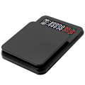 Miniatyrbild 8 av 8: Bärbar köks USB-driven elektronisk våg med tidsfunktion Baktillbehör 3kg/0,1g
