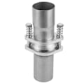 Miniatyrbillede 3 af 8: Udstødningsflange fjederbolt reparationsrørsæt Quick Fix 2,25 tommer ID til 2,25 tommer OD Universal rustfrit stål