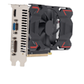 Miniatyrbilde 1 av 8: Grafikkort Stasjonær PC Nettverkstilbehør ATI HD6770 4GB 128Bit DDR5 650MHz