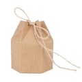 Miniatyrbillede 2 af 8: 50 stk innovative DIY-papir-slikpose Gavepose med hampesnor til bryllupsfest Babyshower