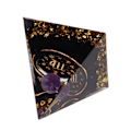 Miniatyrbild 2 av 8: 5 cm Orgonitpyramid för positiv energiläkning Kristallpyramidmeditation Orgonitpyramider Chakra Zodiac Energy Generator Jungfrun
