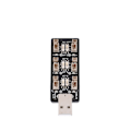 Miniatyrbilde 5 av 8: 6-kanals USB til 3,7V batterilader med 6 LED-indikatorer Ladeenhet 2,5-4,35V