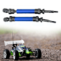 Miniatyrbild 3 av 8: Aluminiumlegering Stål RC Drivaxelstillbehör Passar för ECX 2WD 1/10 RC Hobbybil Blå