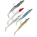 Miniatyrbilde 2 av 8: Heads Krok Myk Simulerings Lokkebete Sett Fiskeutstyr Fem Farger 12,5cm