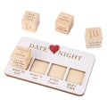 Miniatyrbild 8 av 8: 1 Set Date Night Dice Kit Bärbar trä Date Night Dice för par