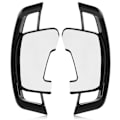 Miniatyrbild 1 av 8: Par Paddle Shifter-förlängningar Rattväxelskydd Passar för MK7 MK7.5 R 2013‑2020 Svart